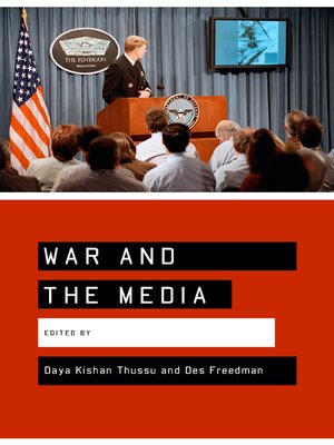 cover image of War and the Media
